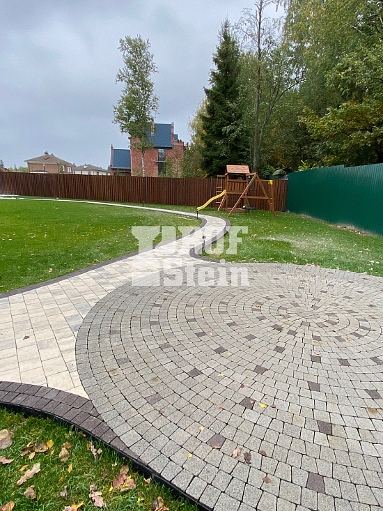 Тротуарная плитка Классика Арко Fumo Bello Steingot 60 мм